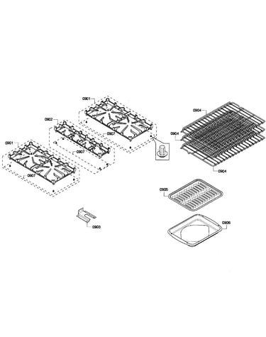 Grids/shelfs