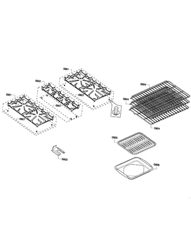 Grids/shelfs