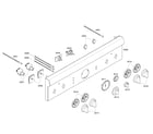 Thermador PRD304EHU/01 control panel diagram