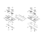 Thermador PRD304EHU/01 burners diagram