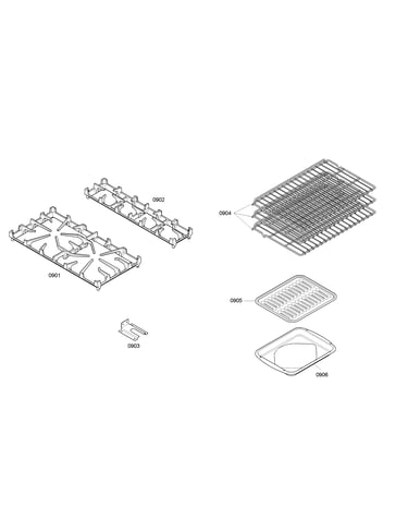 Grids/shelfs