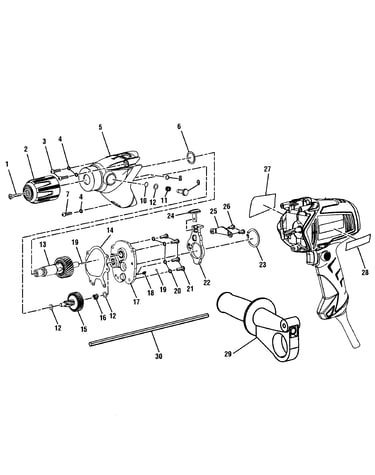 Drill assy