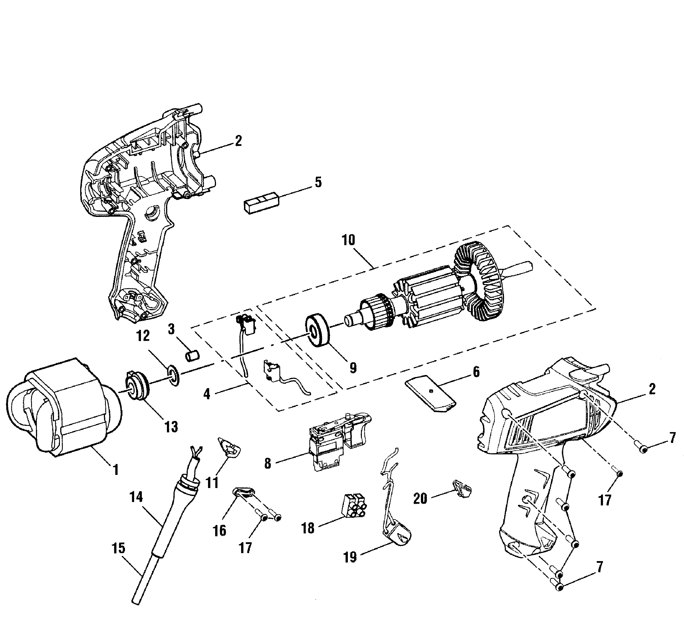 Motor assy