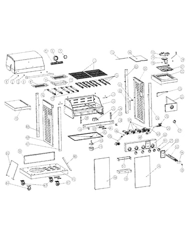 Grill assy
