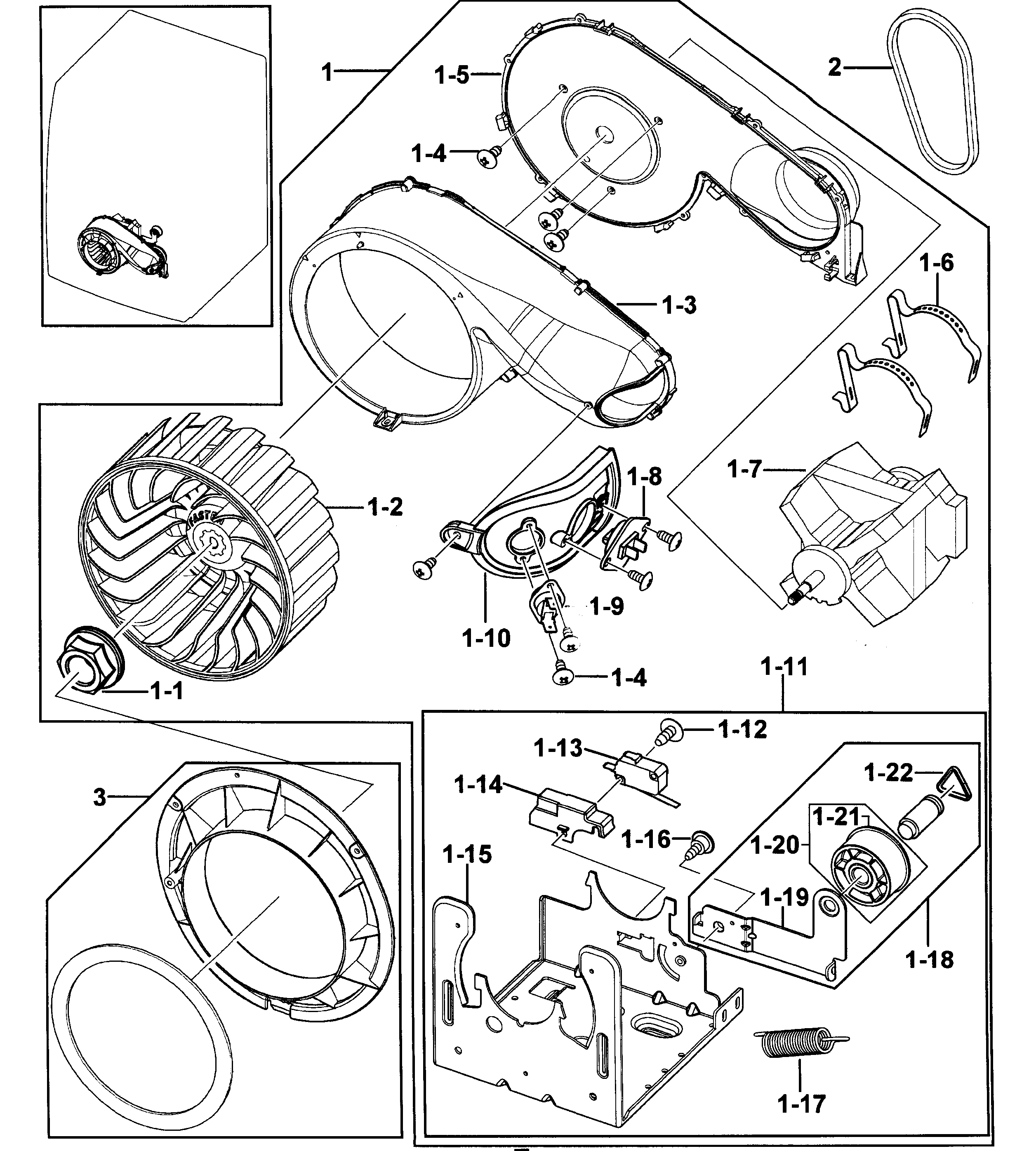 Motor assy