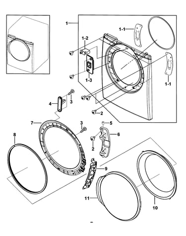 Front assy