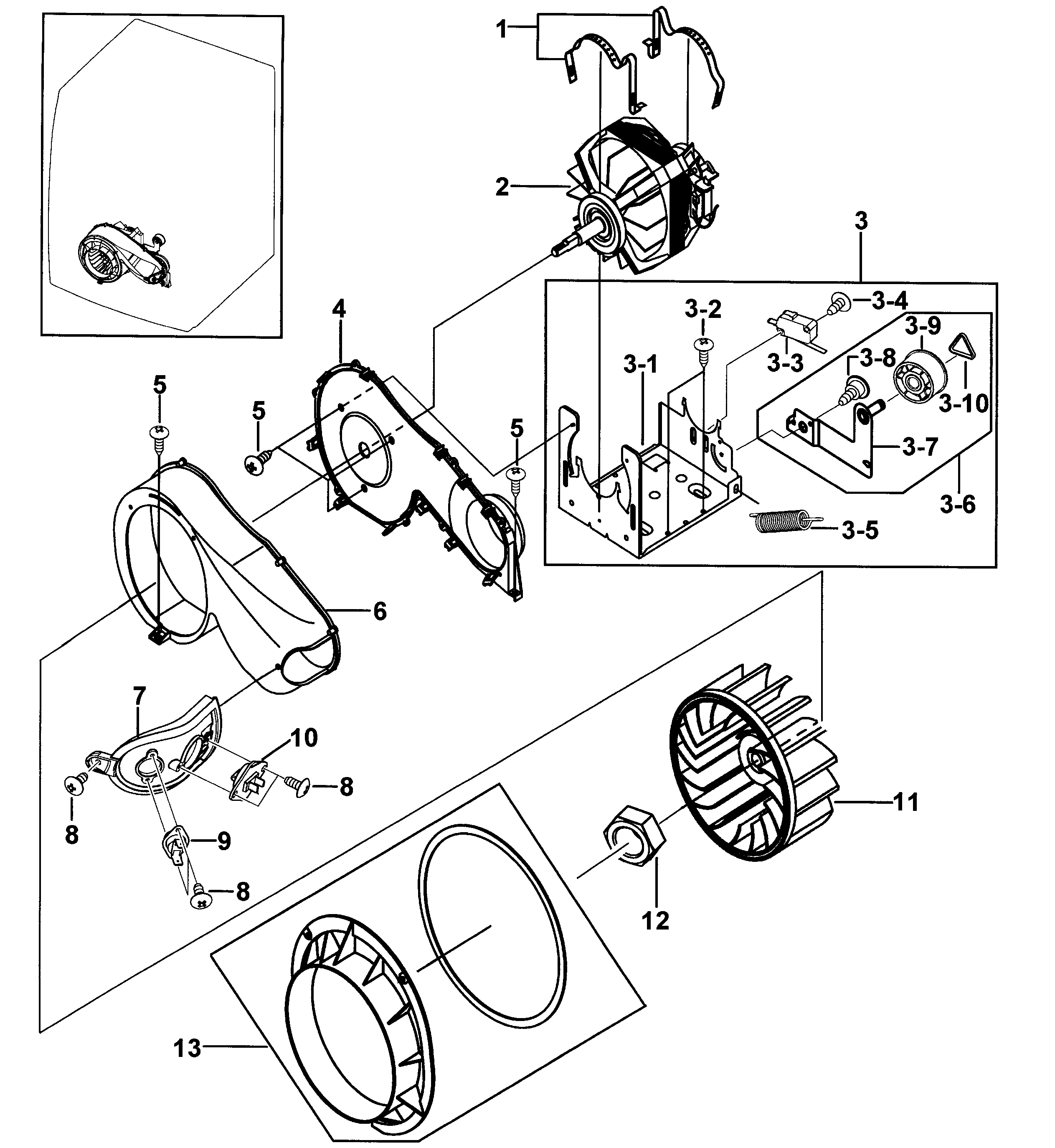 Motor assy