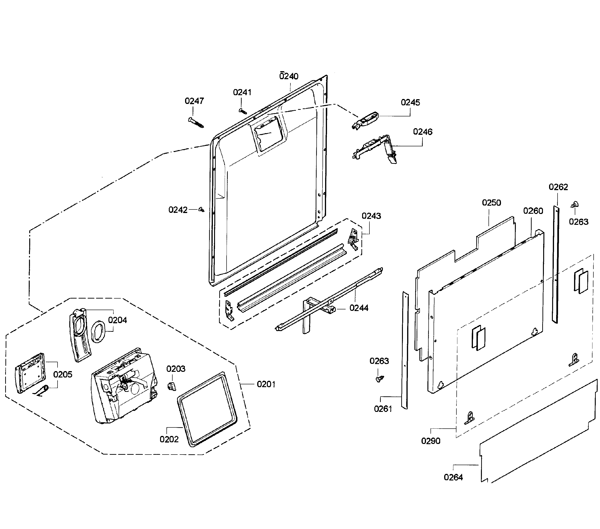 Door assy