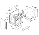 Bosch SHV68E13UC/28 cabinet diagram