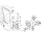 Bosch SHV68E13UC/28 pump assy diagram