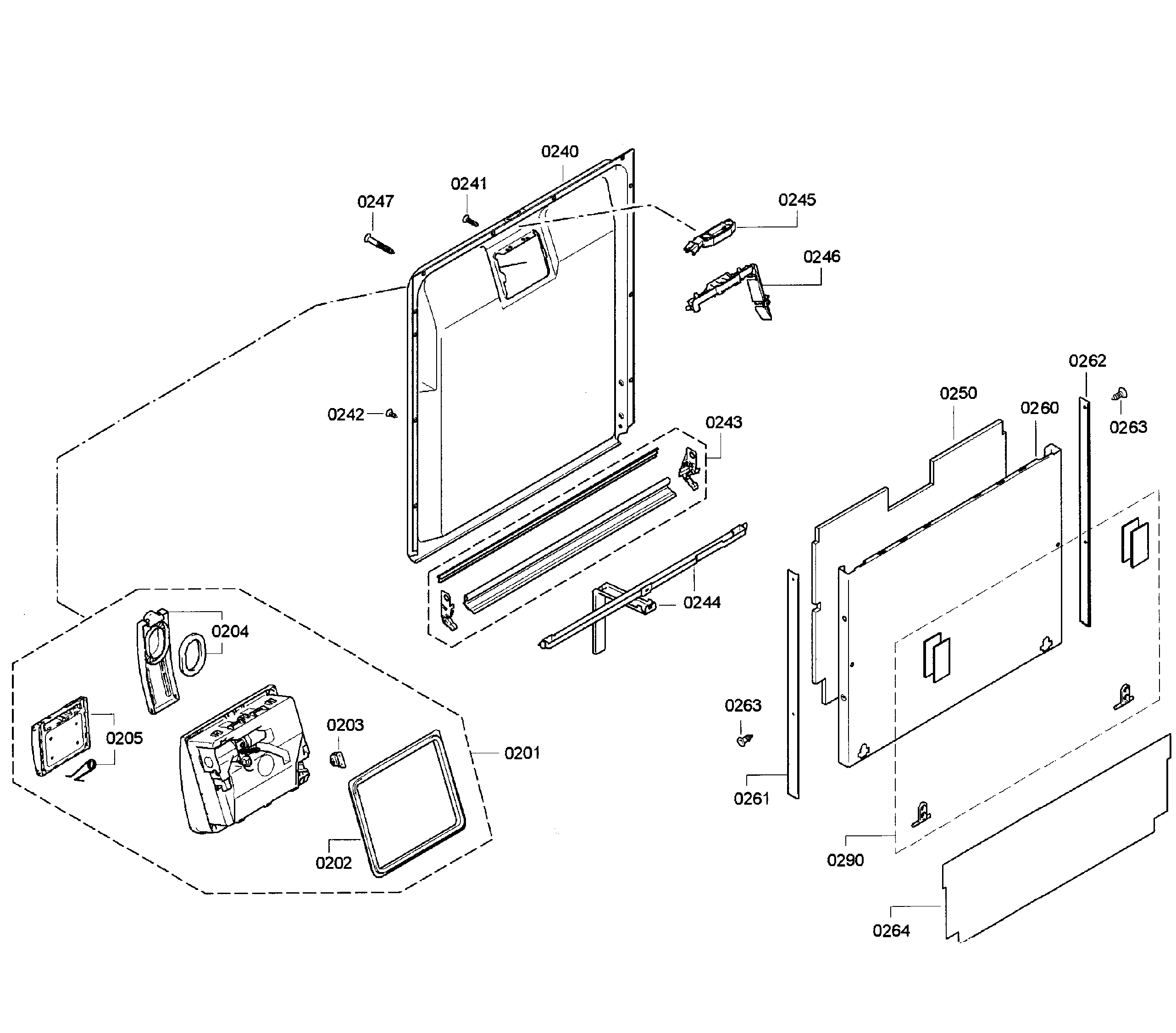Door assy
