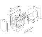 Bosch SHV68E13UC/29 cabinet diagram