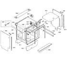 Bosch SHV68E13UC/32 cabinet diagram