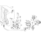 Bosch SHV68E13UC/32 pump assy diagram