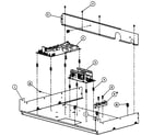 Dacor EO130BK chassis assy diagram