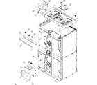 Dacor EO230SBR double chassis diagram