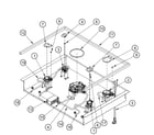Dacor DCT305SNG cabinet diagram