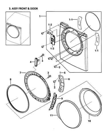 Front assy