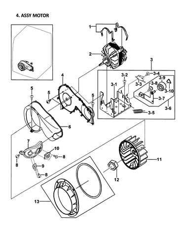 Motor assy