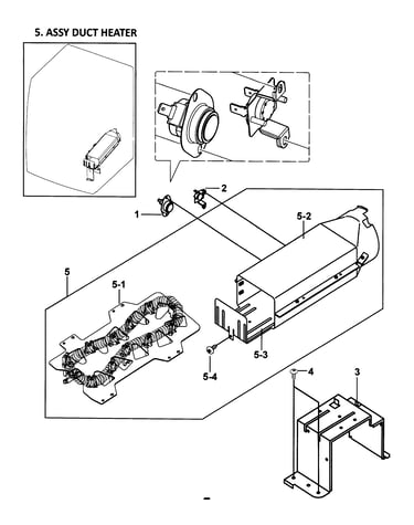 Heater assy