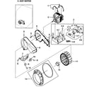Samsung DV337AGR/XAA-00 motor assy diagram