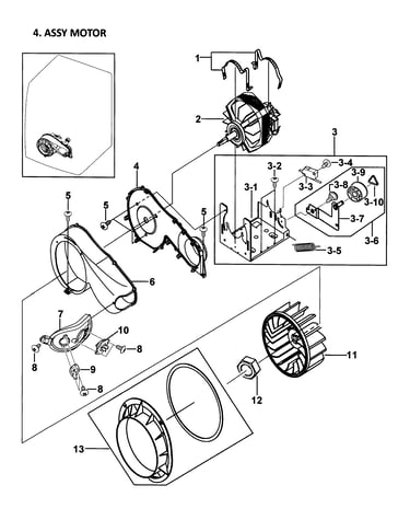Motor assy