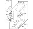 Samsung DV338AEB/XAA-00 heater assy diagram