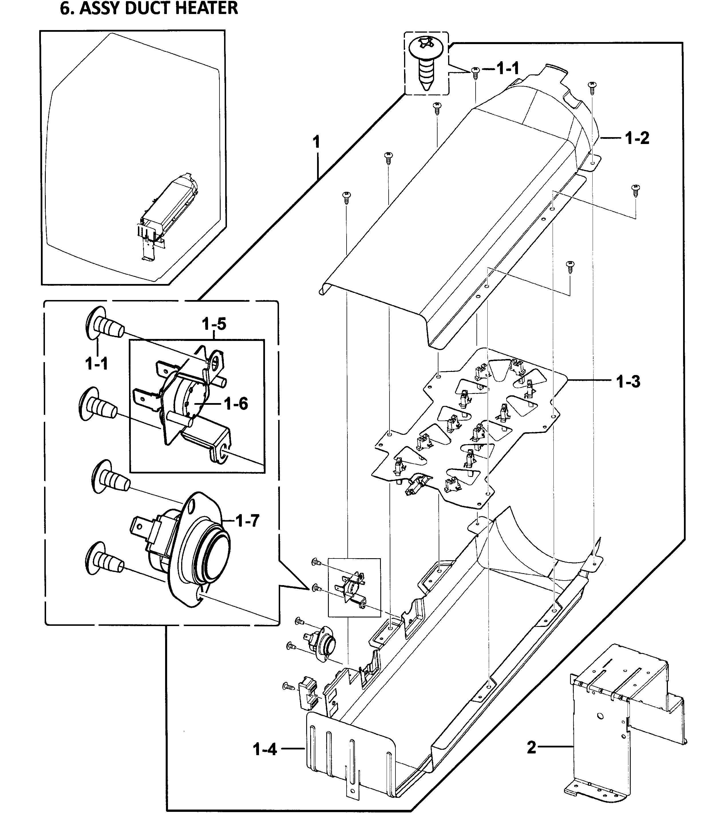 Heater assy
