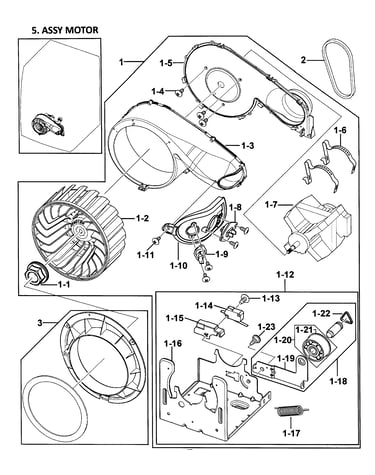 Motor assy
