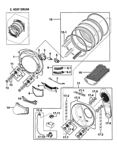 Drum assy