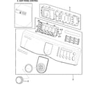 Samsung DV409AER/XAA-00 control panel diagram