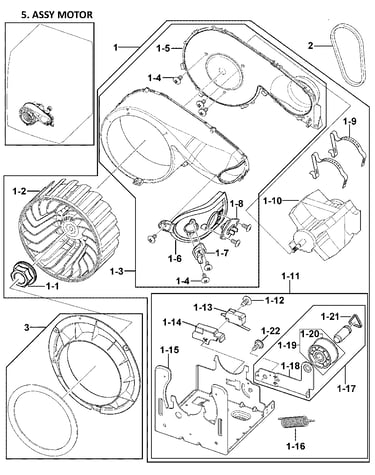 Motor assy