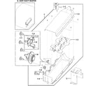 Samsung DV419AEU/XAA-00 heater assy diagram