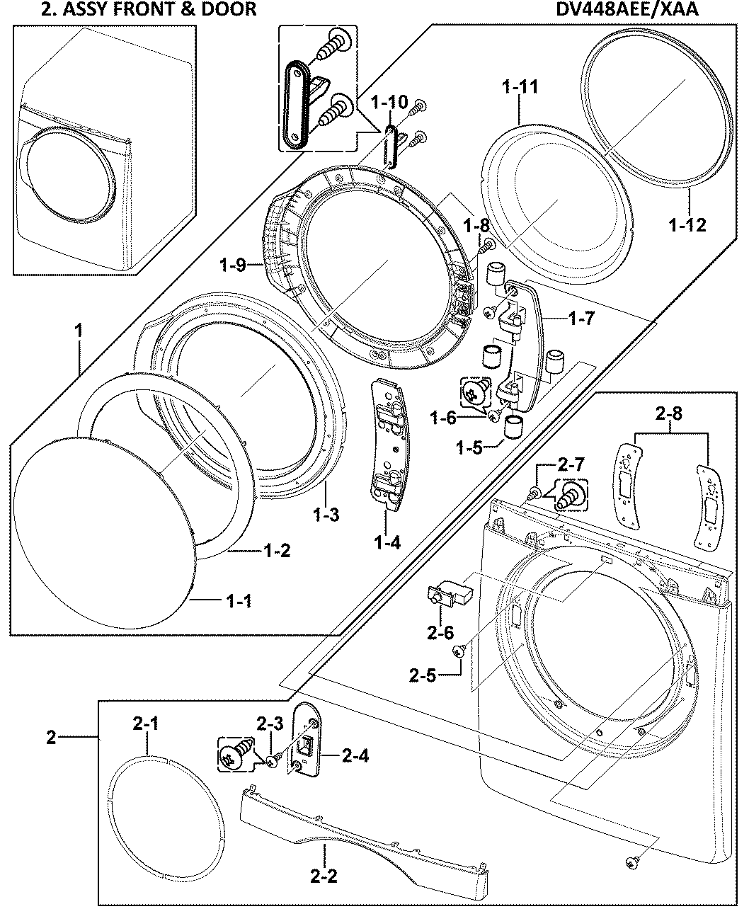 Front assy