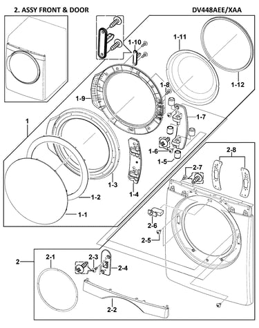 Front assy
