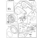 Samsung DV448AEE/XAA-00 motor assy diagram