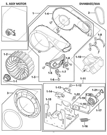 Motor assy