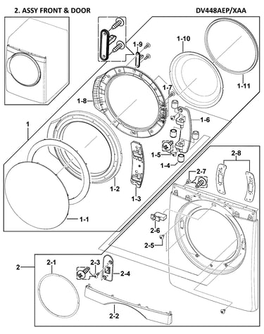Front assy