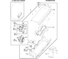 Samsung DV448AEP/XAA-00 heater assy diagram