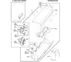 Samsung DV448AEW/XAA-00 heater assy diagram