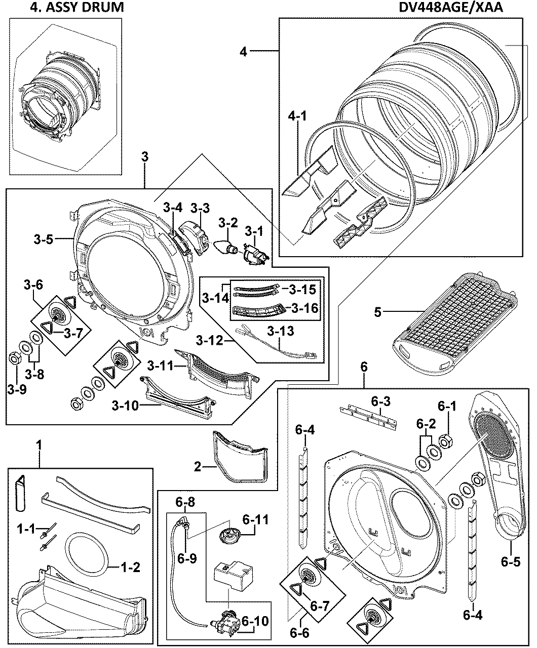 Drum assy