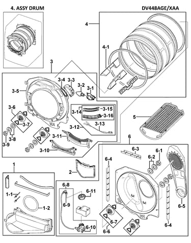 Drum assy