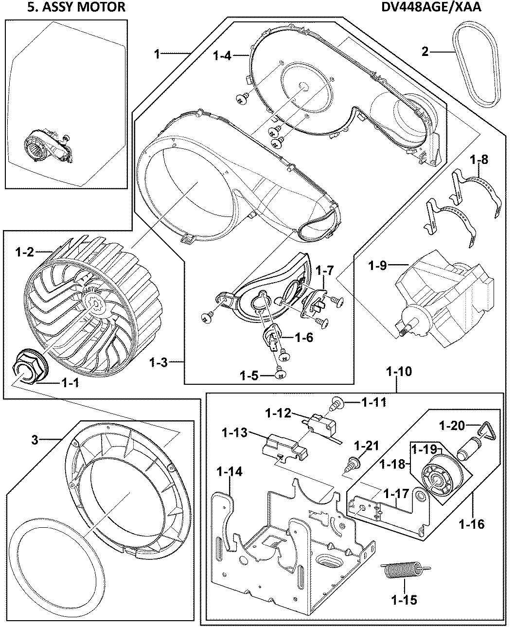 Motor assy