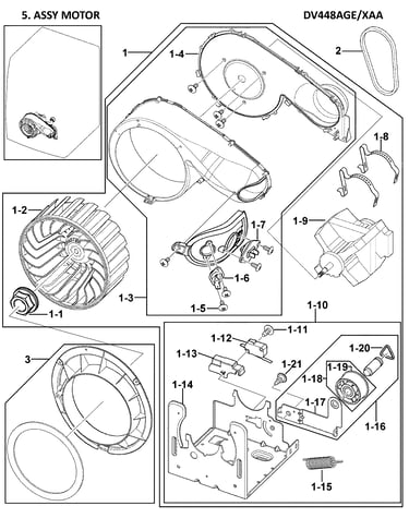 Motor assy