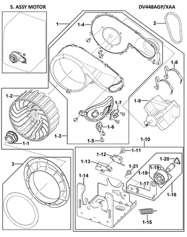 Motor assy