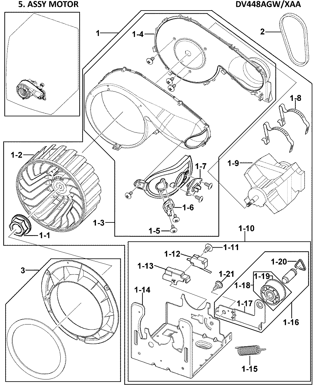 Motor assy