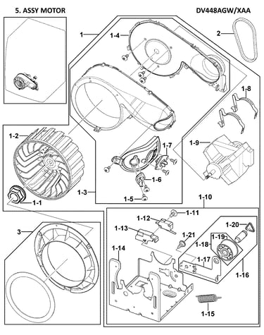 Motor assy