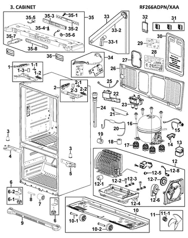 Cabinet assy