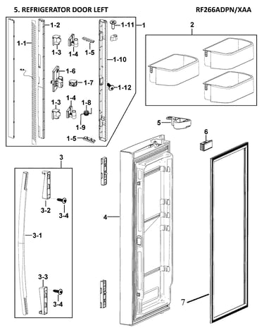 Left door
