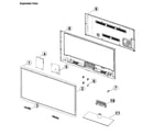 Samsung UN46EH6000FXZA-CS01 cabinet parts diagram